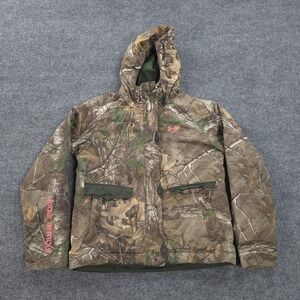 Under Armour Jacket Womens Medium Brown Realtree‎ Camo Storm ColdGear Hunting
